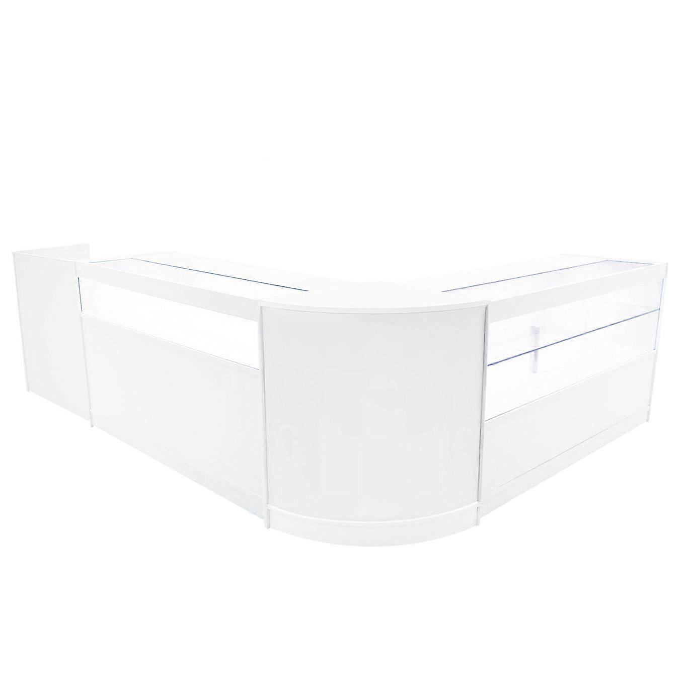 Gravity LED Shop Counter Set B1500, C1500, TB60 & CM60 - White