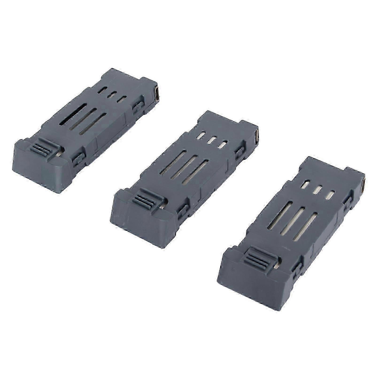 3pcs 3.7V 600mAh UAV Lithium Battery High Capacity Quadcopter Lithium Battery With Charging Cable for E58 E68 JY109 998PRO