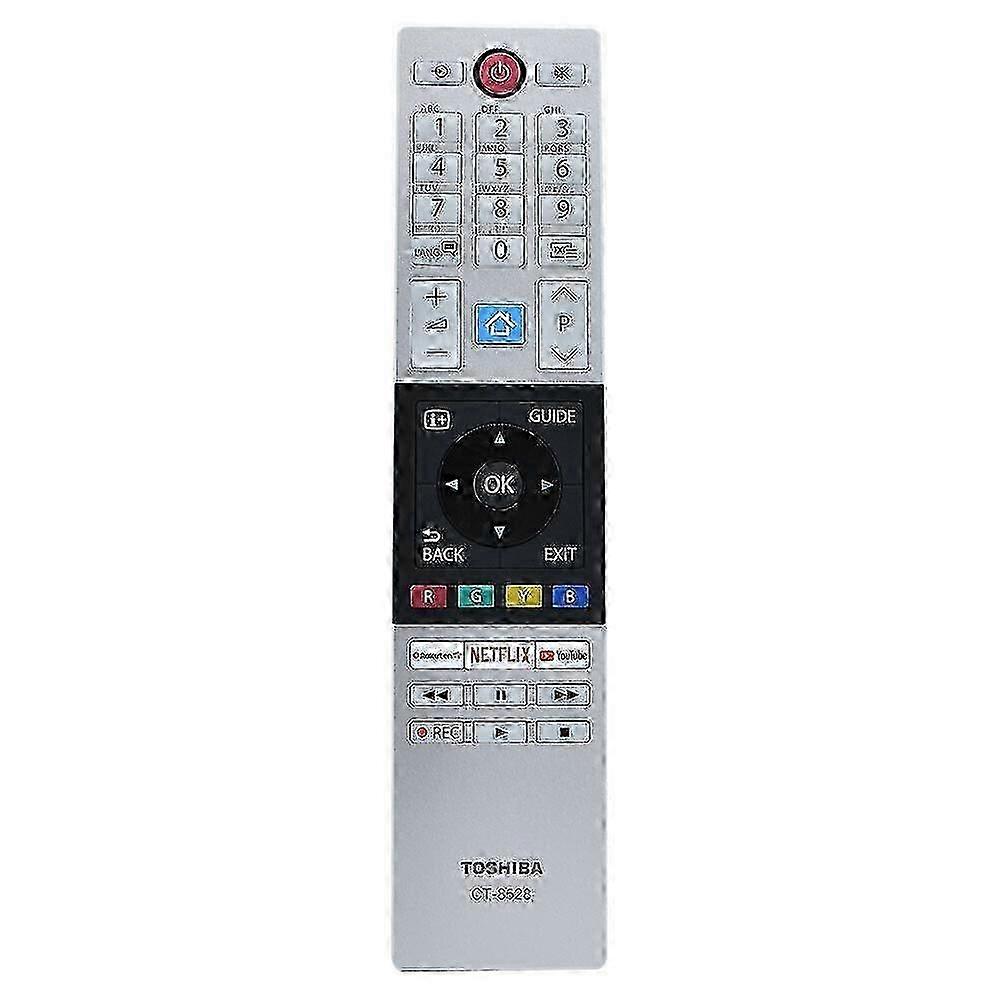 Remote Control for Toshiba Netflix TV Models 24D2863DB, 24D3863DB, 28W3863DB