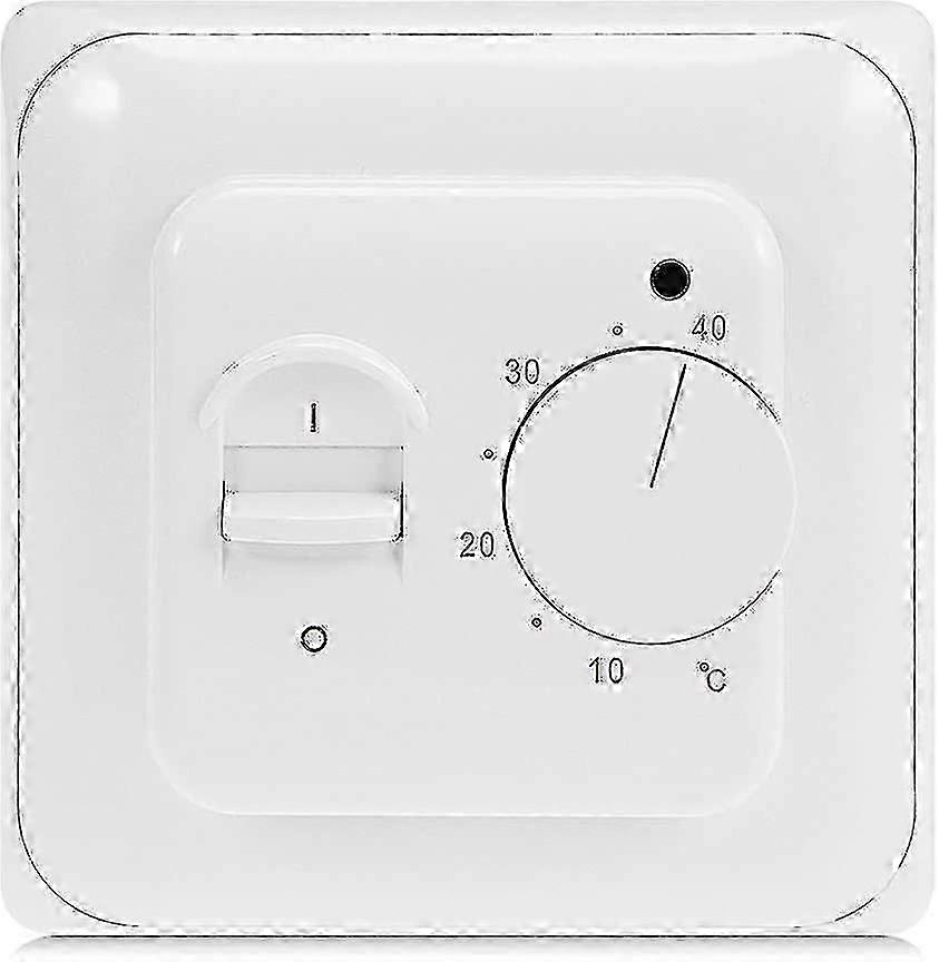 Manual Electric Floor Heating Thermostat With Ac 220v 16a Probe, Mechanical Floor Heating Thermostat Controller