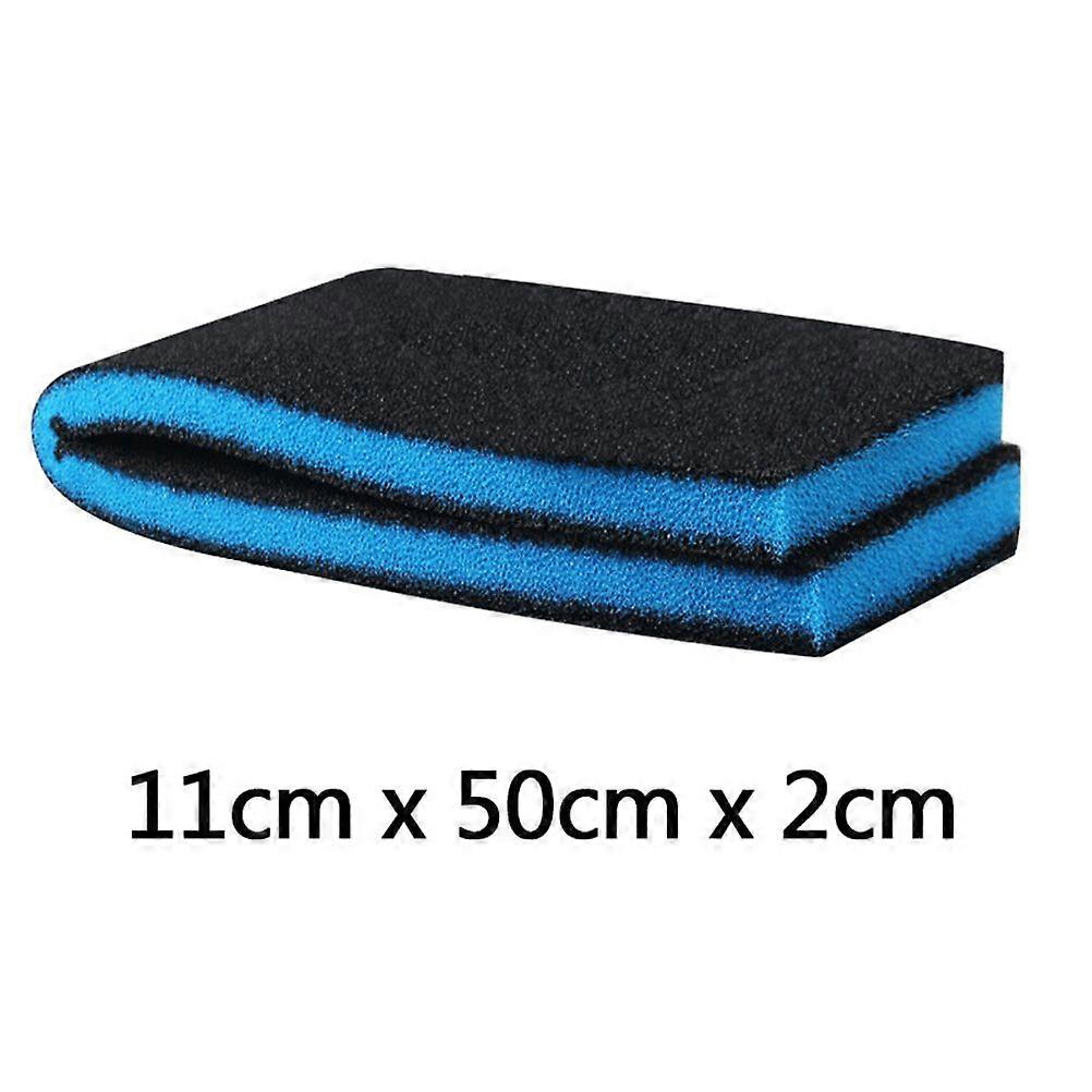 Biochemical Polyether Filter Sponge Aquarium Prefilter Media Filter Pad for Aquarium Fish Tanks (50x11x2cm)
