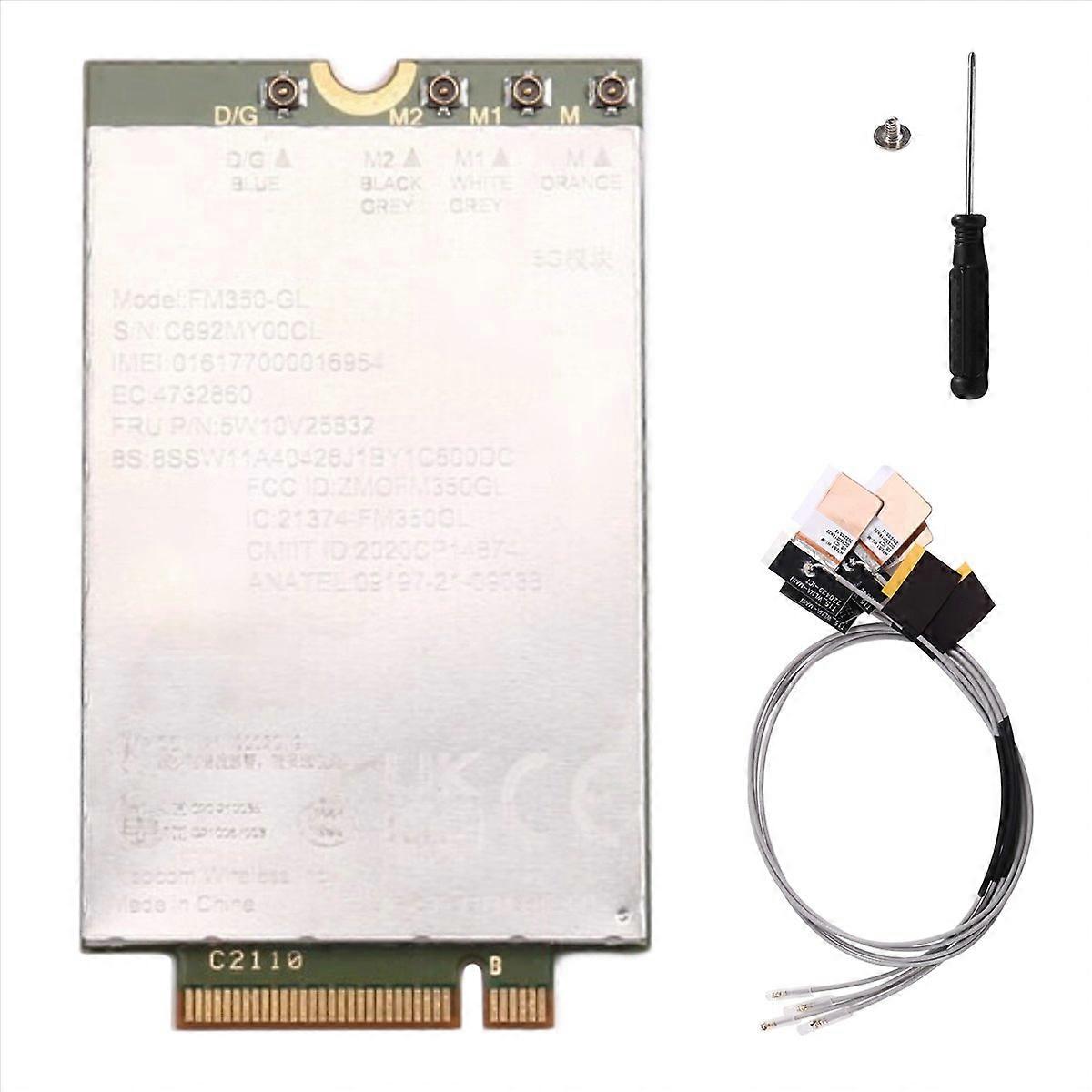 FM350-GL Sub-6 Ghz 5G/4G/3G Module for Lenovo Thinkpad T14s P1 X13 Gen3 X1 FRU 5W10V25832 5G M.2 Mod