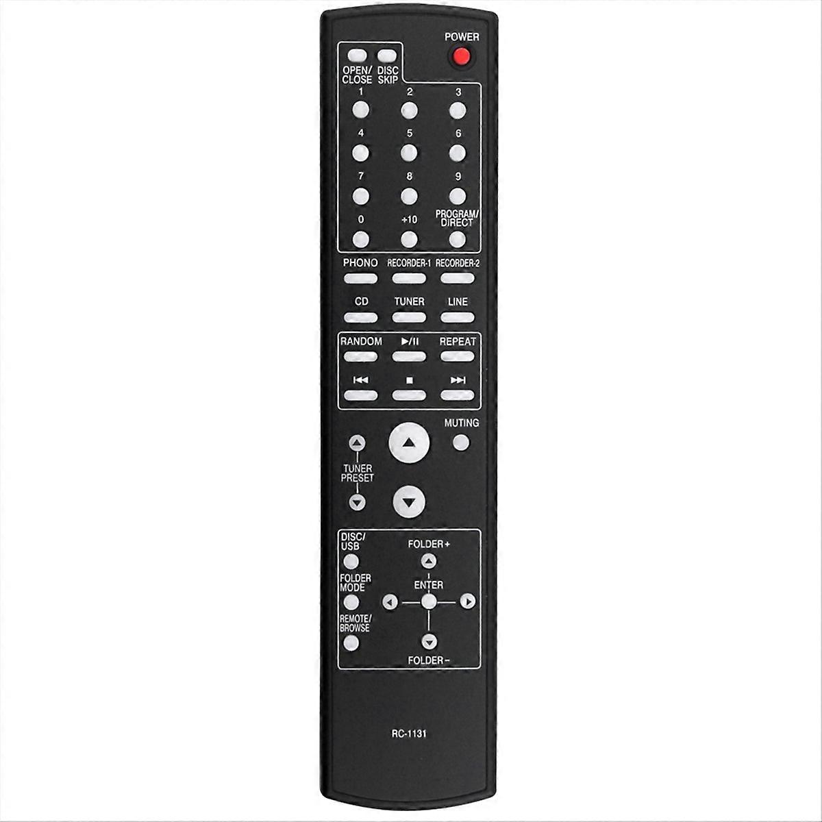 Replace RC-1131 Remote Control for AV Receiver Controller