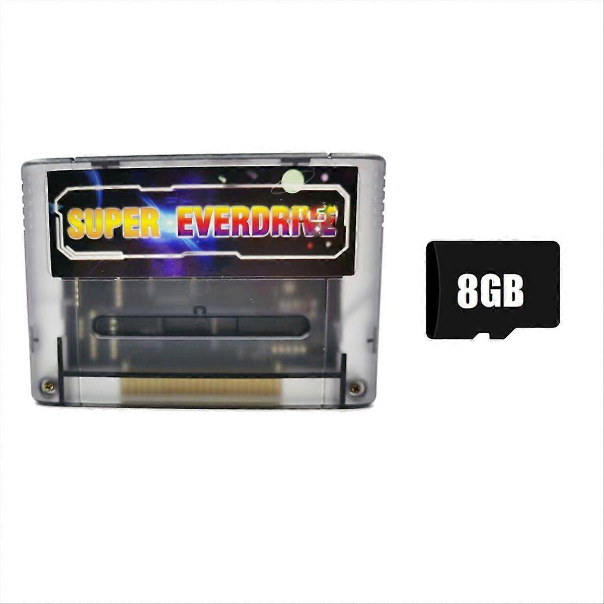 3000-In-1 Game Cartridge for SFC SNES SUPER EVERDRIVE Game Card for Super Famicom US/EU/JP Version Video Game Console,B