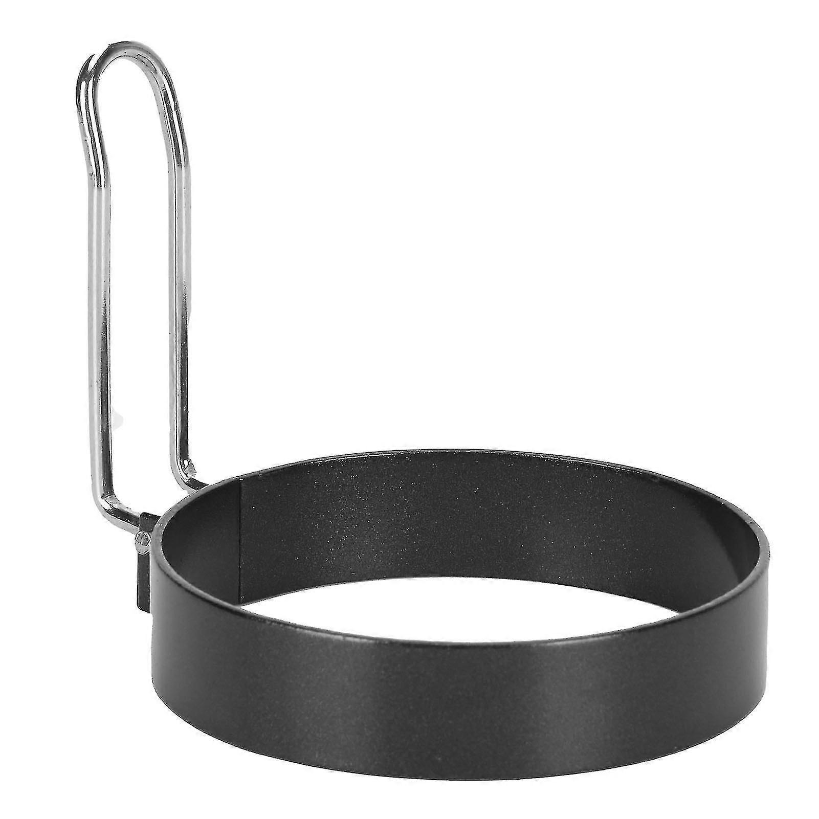 Stainless Steel Egg Frying Mold NonStick Round with Handle for Kitchen