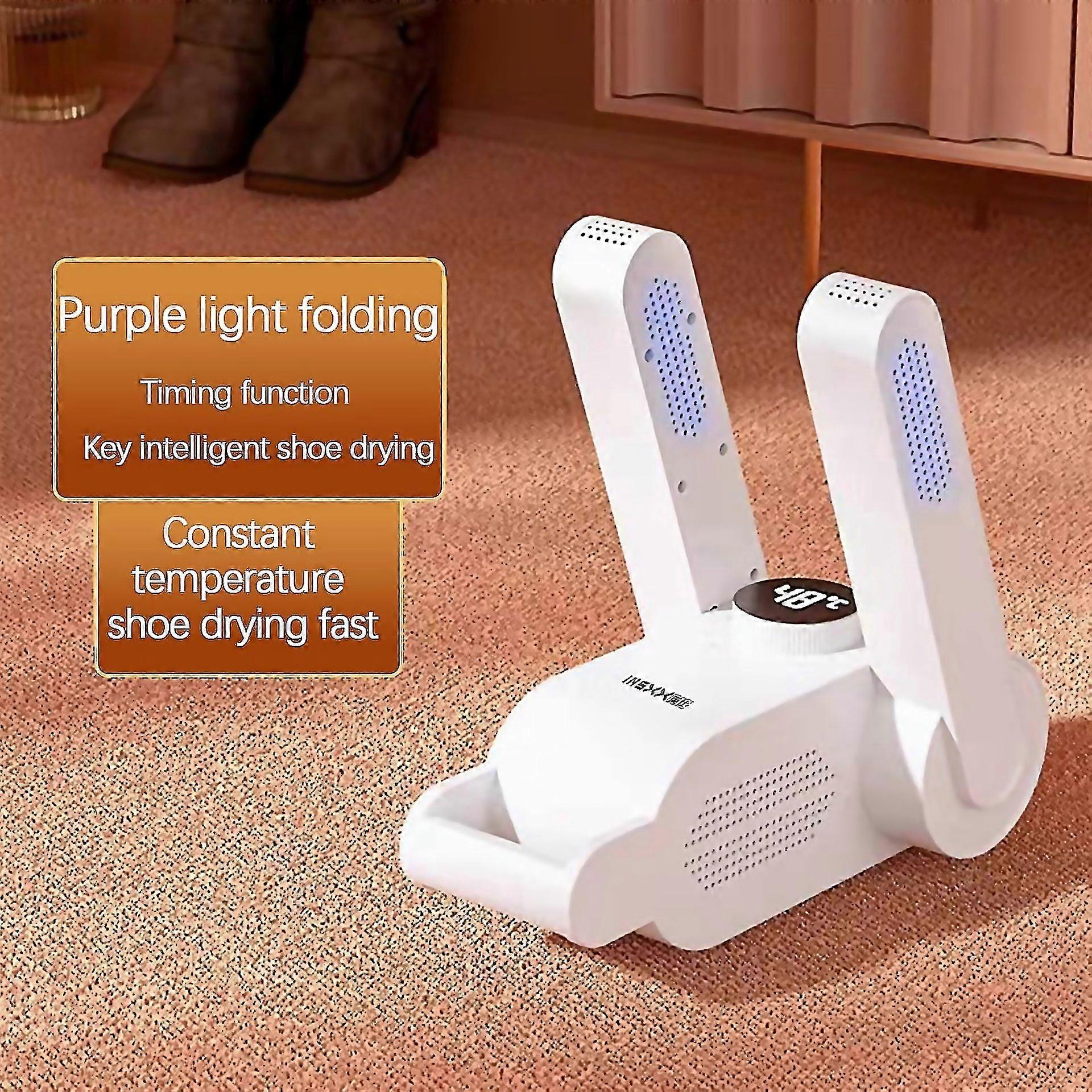 For Intelligent Shoe Dryer Multi Functional Folding Retractable Disinfection Deodorizing Shoe Dryer