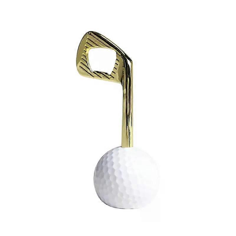 Golf Themed Bottle Opener Innovative Zinc Alloy Bottle Lid Opening Tool Cork Remover for Beer Enthusiasts and Collectors D2RD