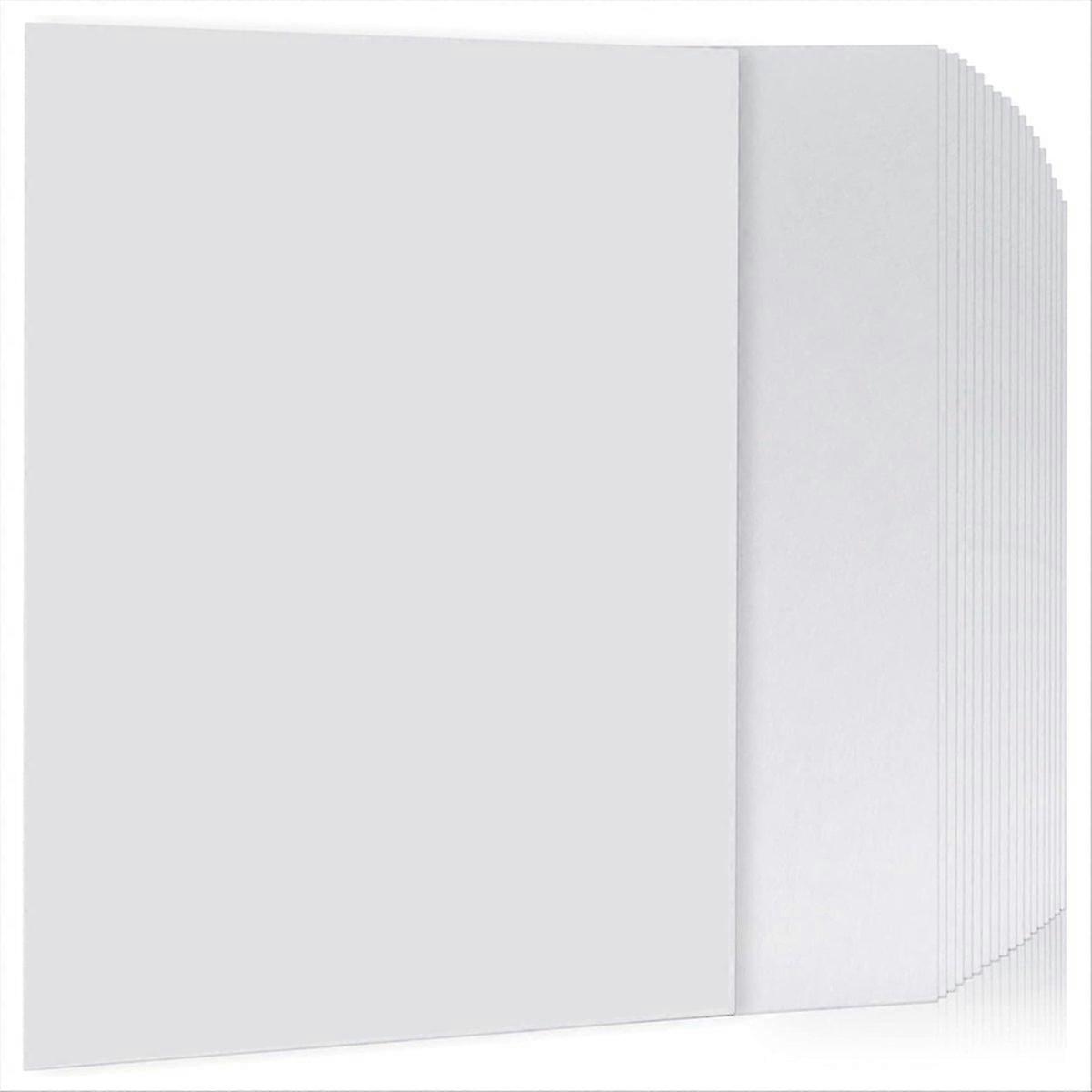 20 Pieces Sanded Shrink Plastic Sheets, Shrink Films Papers