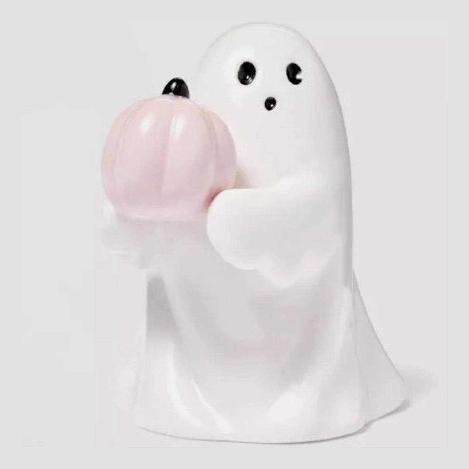 幽霊の置物小さな怖いハロマスの装飾的な彫刻コーヒーテーブルディスプレイのための不気味な家の装飾
