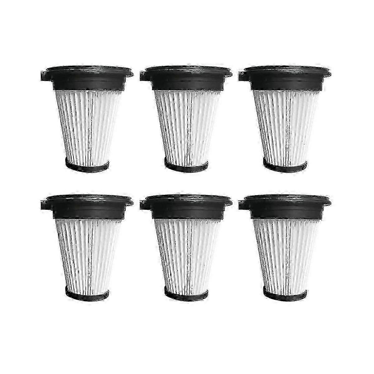25-26 6pcs Hepa Filters For Handheld Cordless Vacuum Cleaner