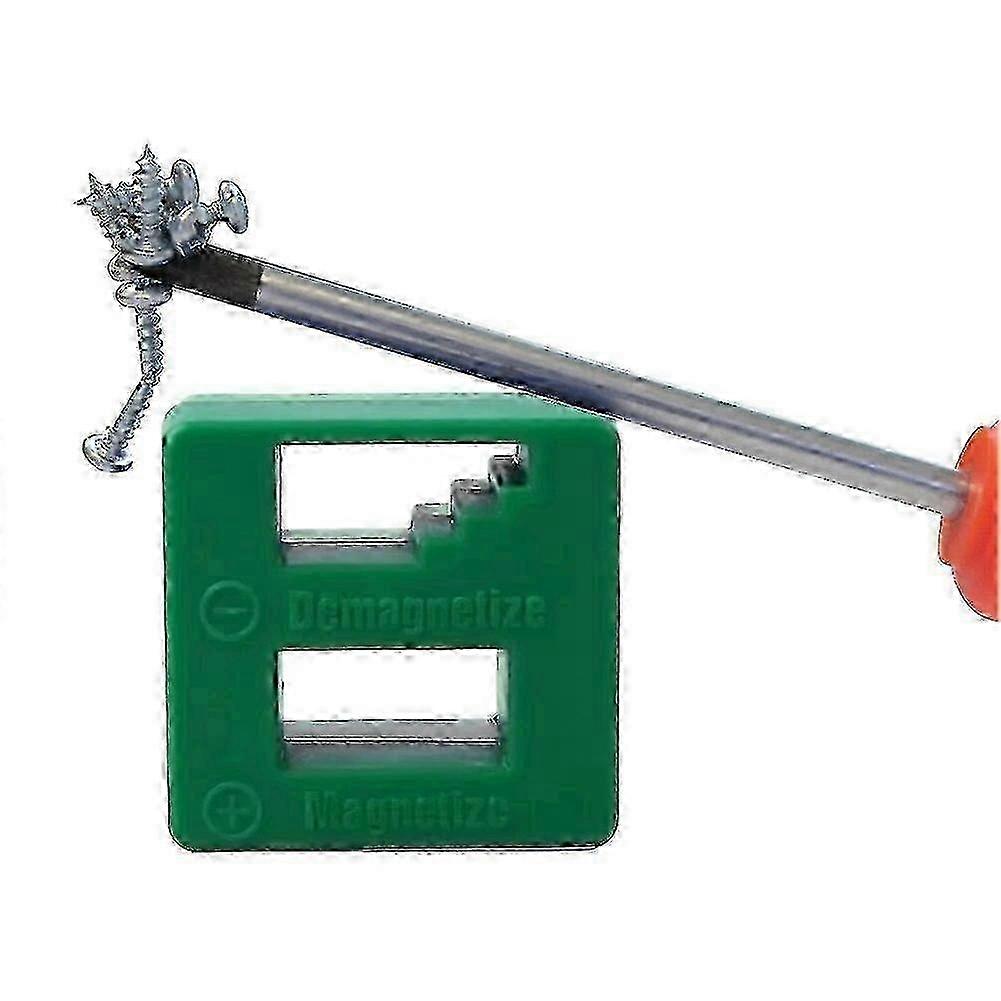 2 In 1 Screwdriver Magnetizer Demagnetizer Powerful Magnetic Screwdriver Bits Pick Up Tools