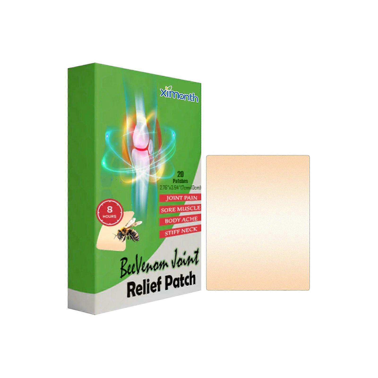 Knee Joint Patch Contains Bee Venom Extract, Turmeric Extracts, Argy Wormwood Extract