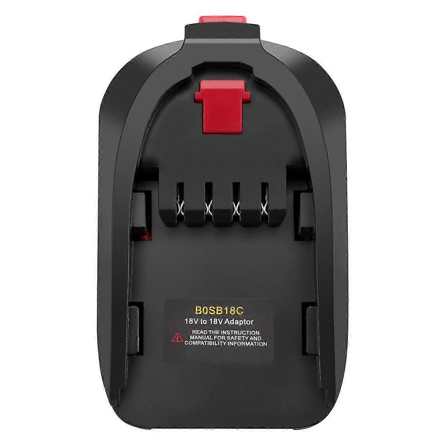 Adapter Converter BOSB18C Use for Bosch 18V Li-Ion Battery BAT618 on Home Lithium Electrical Power T