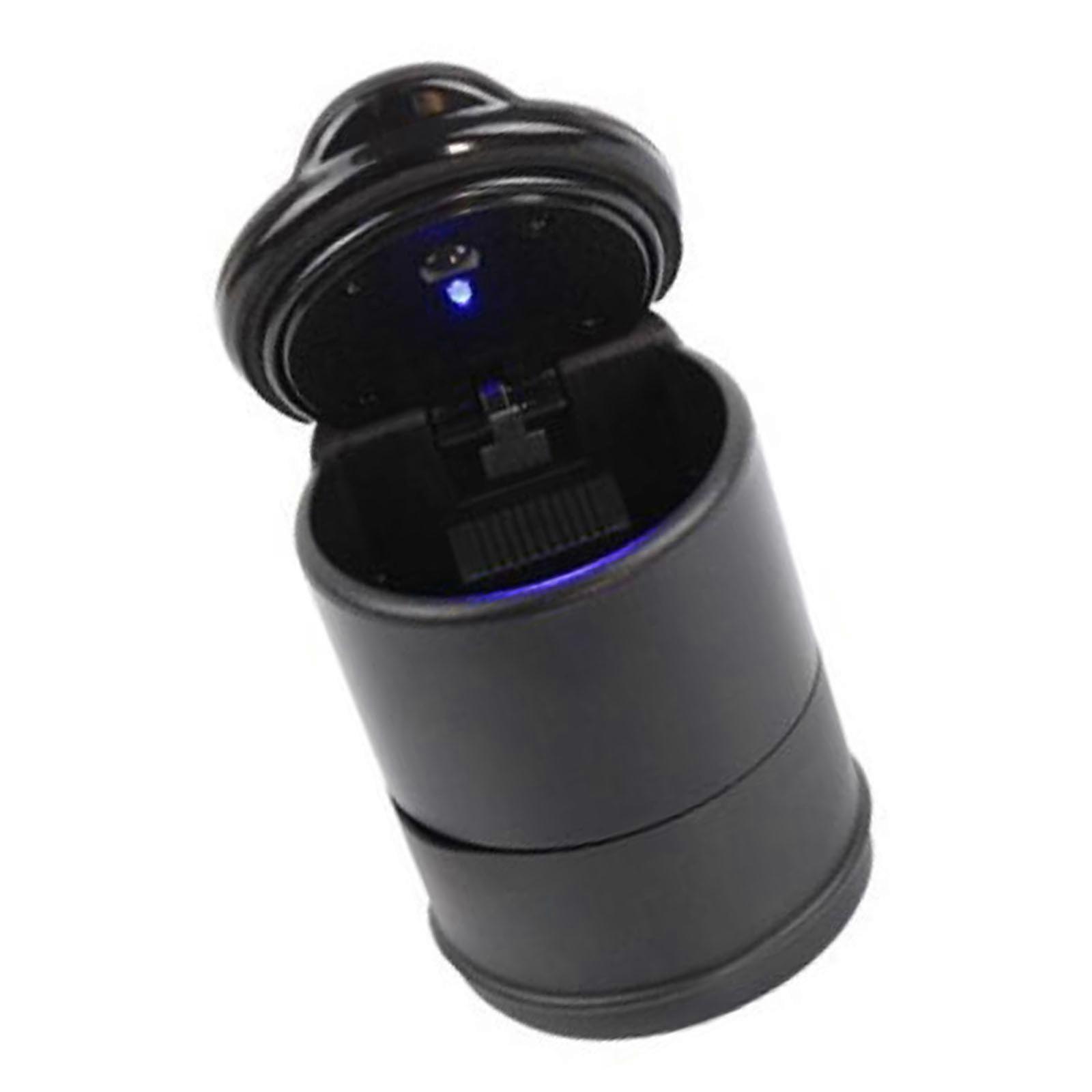 Easy Carry  Car Ashtray with build In LED Light Vehicle Ashtray with LED Travel Car Ashtray Simple Install for Night Use Multicolor
