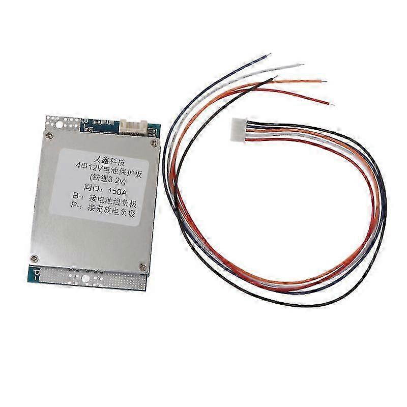 4S 3.2V LiFePO4 Lithium Iron Phosphate Battery Protection Board 50/150A High Current Common Port Protective Module with Balance