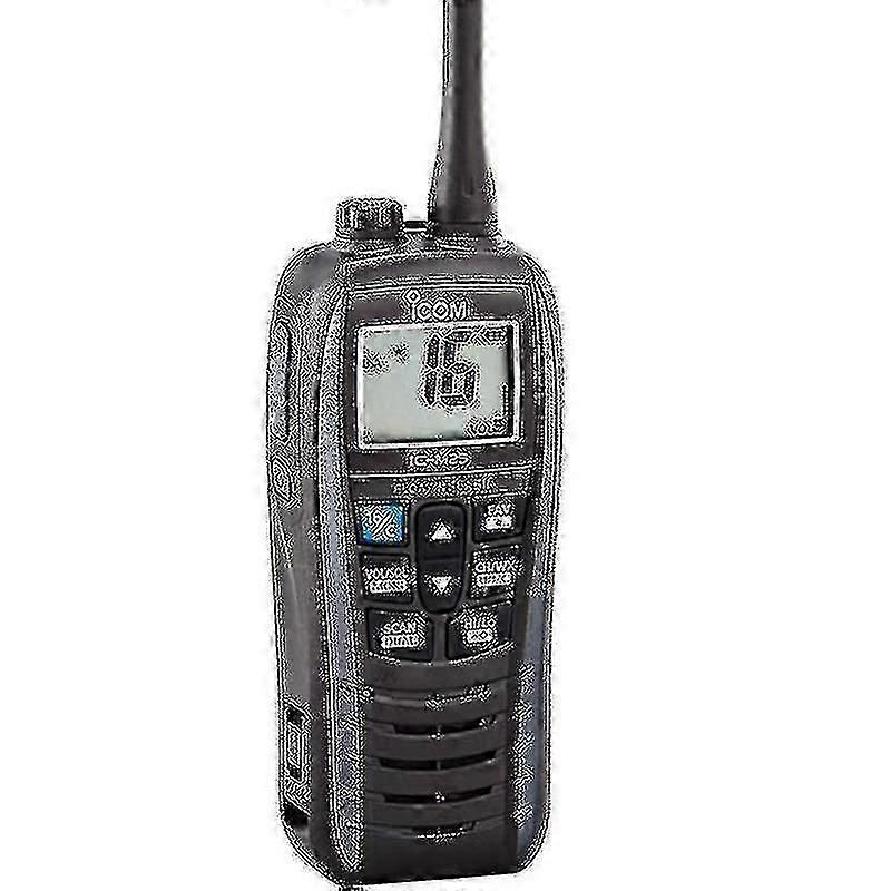 IC-M25 Marine VHF Radio - Metallic Gray, Lightweight, Floating & Handheld