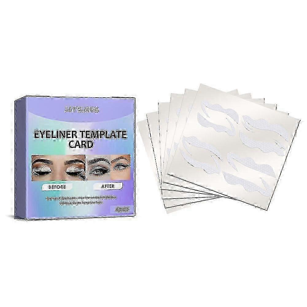 Jaysuing Beginner Eyeliner Assist Template Lazy Novice Makeup Tool Quick Makeup