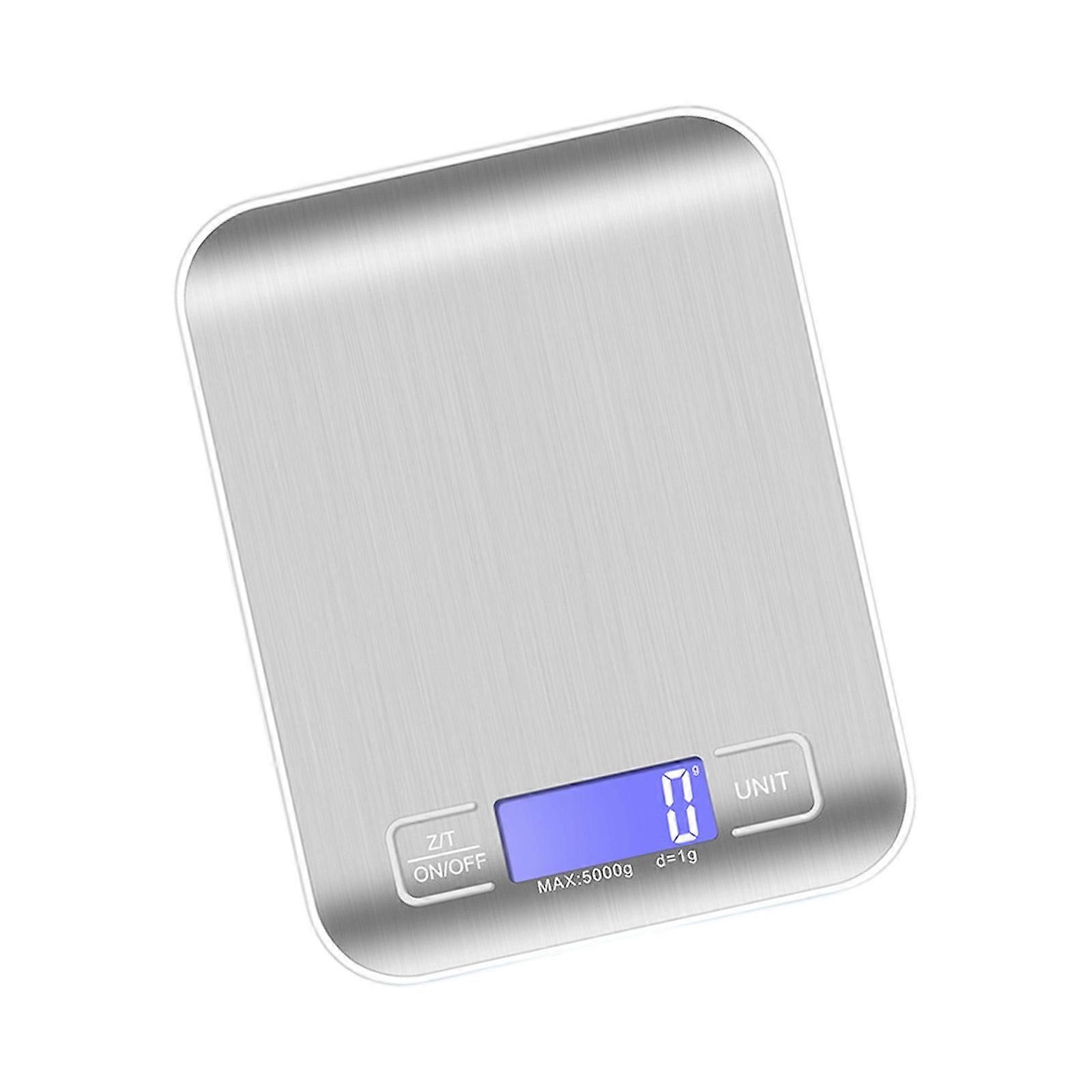 Thin Battery Complimentary Kitchen Scale For Precise Baking Untarnished Face Weight Functionality Multicolor