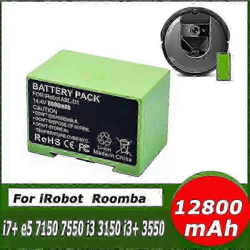 Applies to 2600mAh 3500mAh Battery 14.4V for iRobot Roomba e Replacement Lithium Ion and i Series i7 7150 7550 i7+ 7550 e5 e6 i3 i3+ i4 i4 2