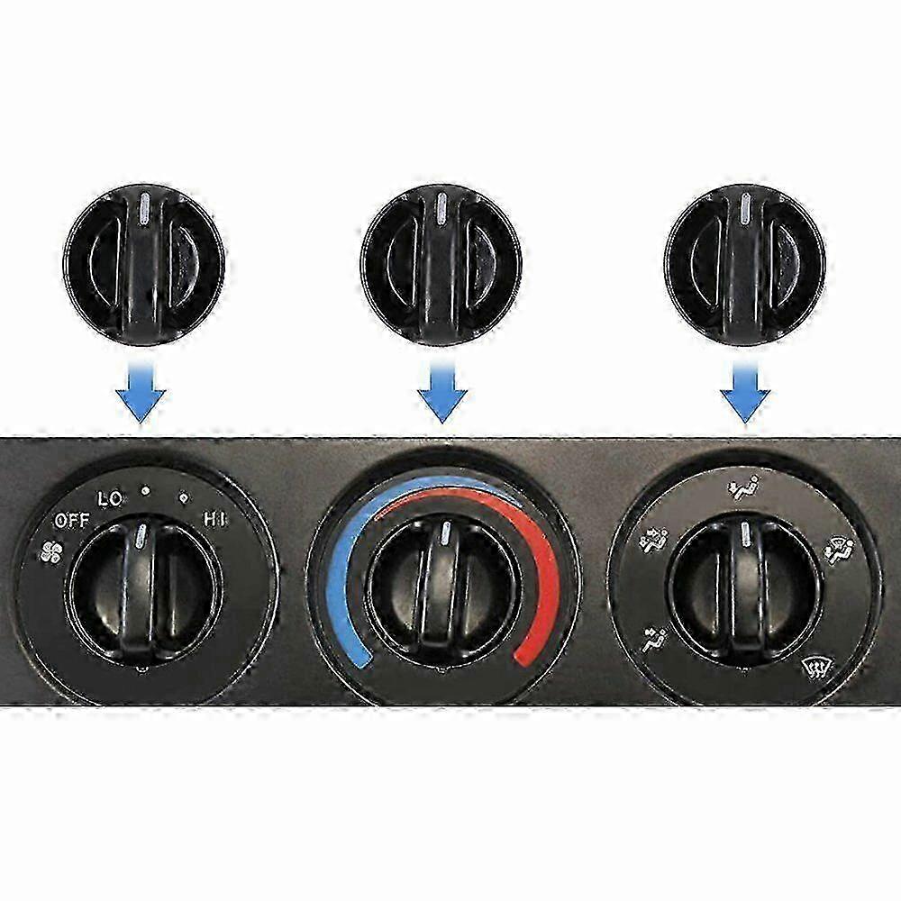 f 3PCS Toyota Tundra 2000-06 Heater A/C Fan Control Dials Knobs