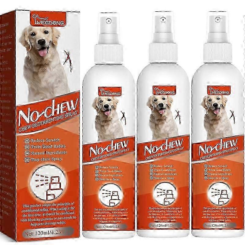 3pcs Cat Repellent Spray Anti Scratch Prevent Biting Scratching Stop Sofa Chew Gnaw Corrector Furniture Protect Pet Training Liquid