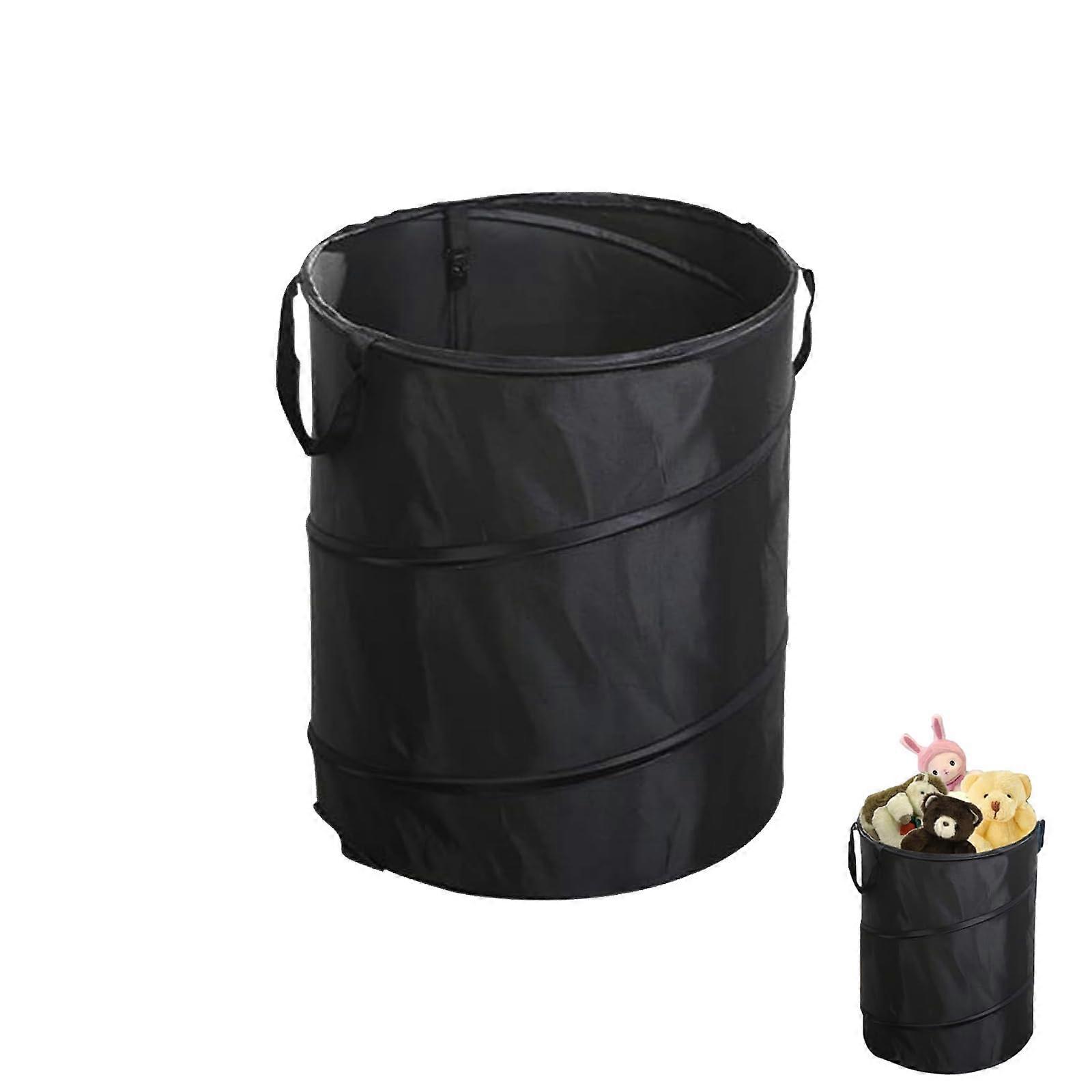 Pop Up Camping Trash Can Collapsible Outdoor Garbage Bin for Clothes Toys and Recycling