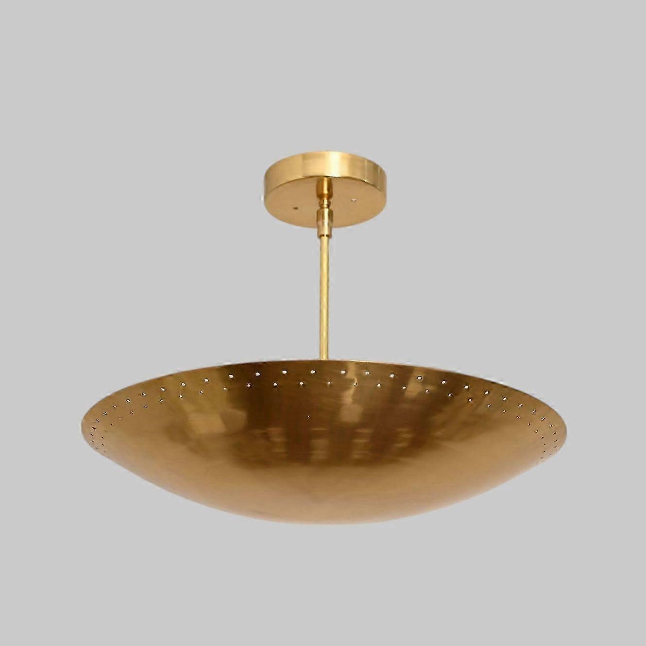 18-Inch Brass Chandelier With Unique Finish, Elegant And Distinct