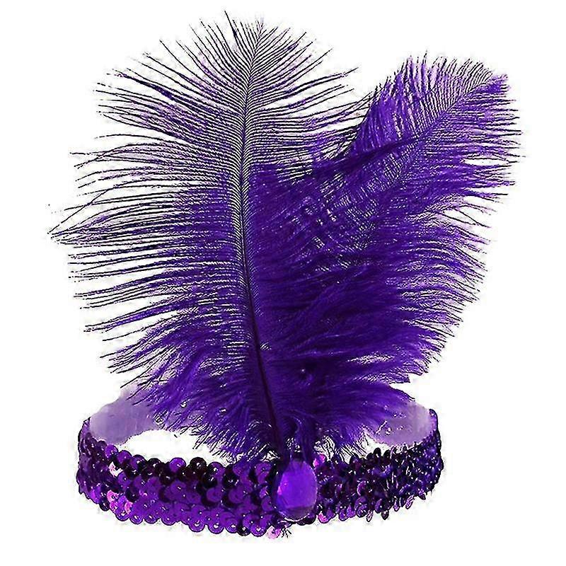 Decorative Headband with Sequins for Parties and Events