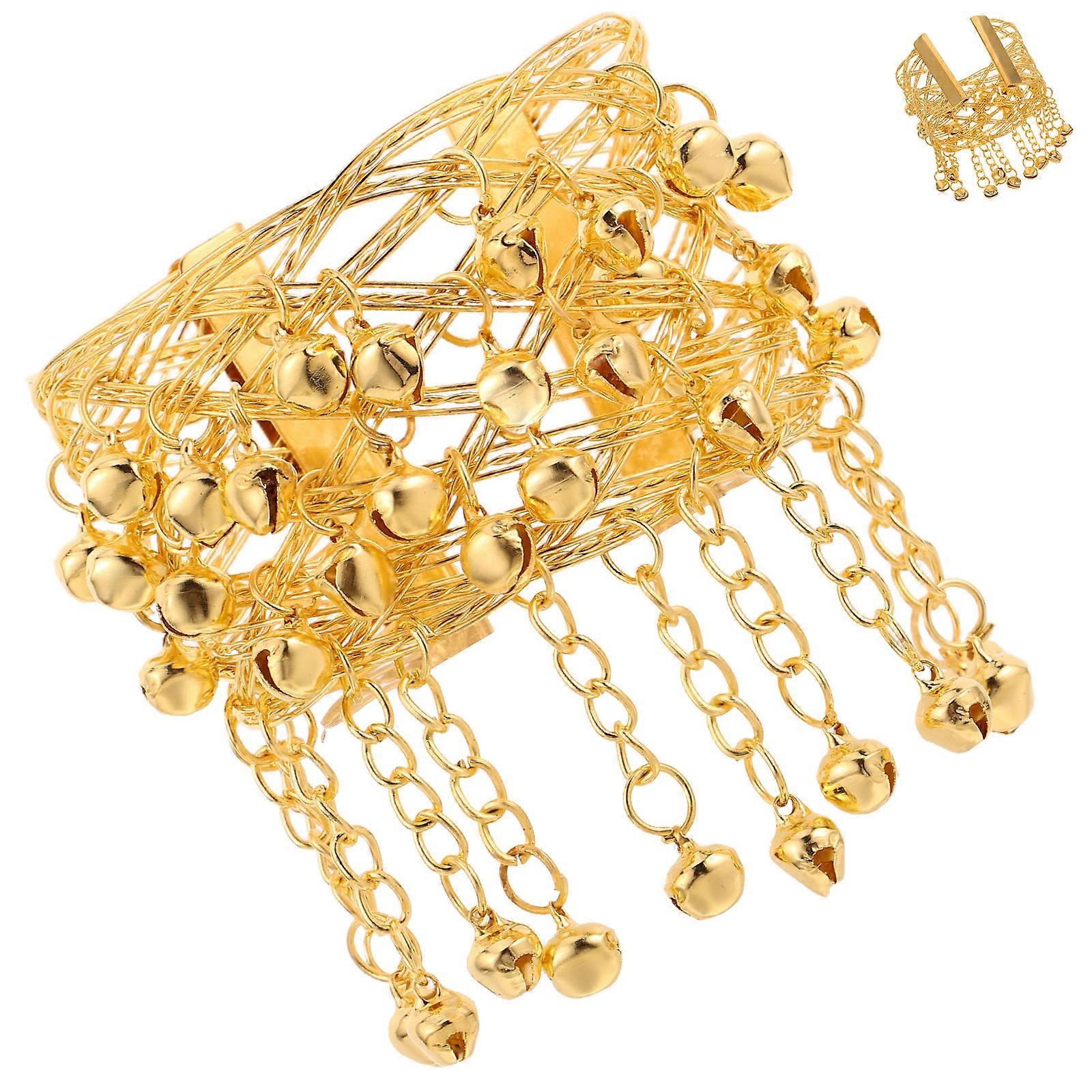 Adjustable Dancer Arm Cuff Metal Bracelet for Women