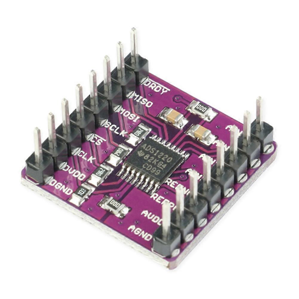CJMCU-1220 ADS1220 ADC 24 Bit A/D Converter Module I2C Low Power 24 Bit Analog-To-Digital Converter Sensor Module