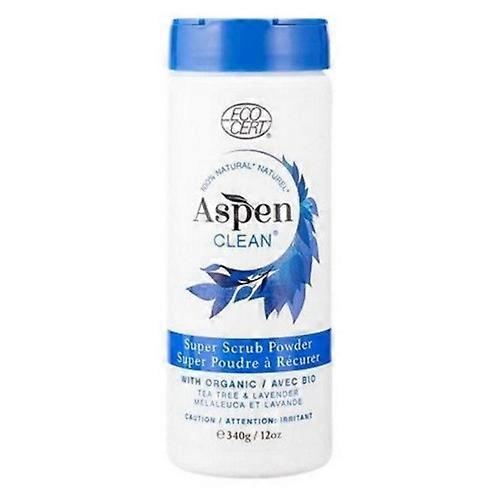 Aspen Super Scrub Powder With Organic Tea Tree And Lavender, 340 Grams (Case Of 6)