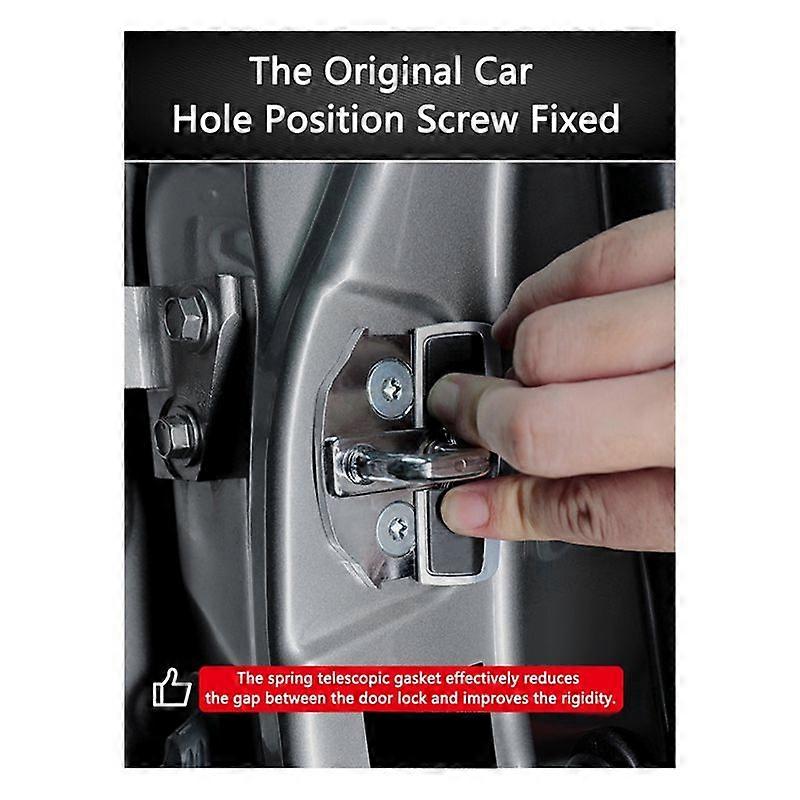  Door Lock Buckle Upgraded Stabilizer Protector Latches Stopper