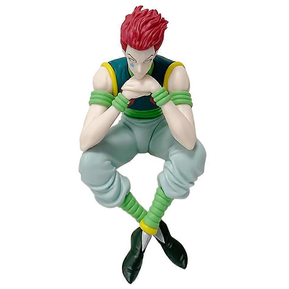 6 pi��ces Anime Hunter �� Hunter PVC mod��le troupe fant?me Cool Raika Gyarados Mirage Jijiji Kuroro et Goku Statue �� collectionner