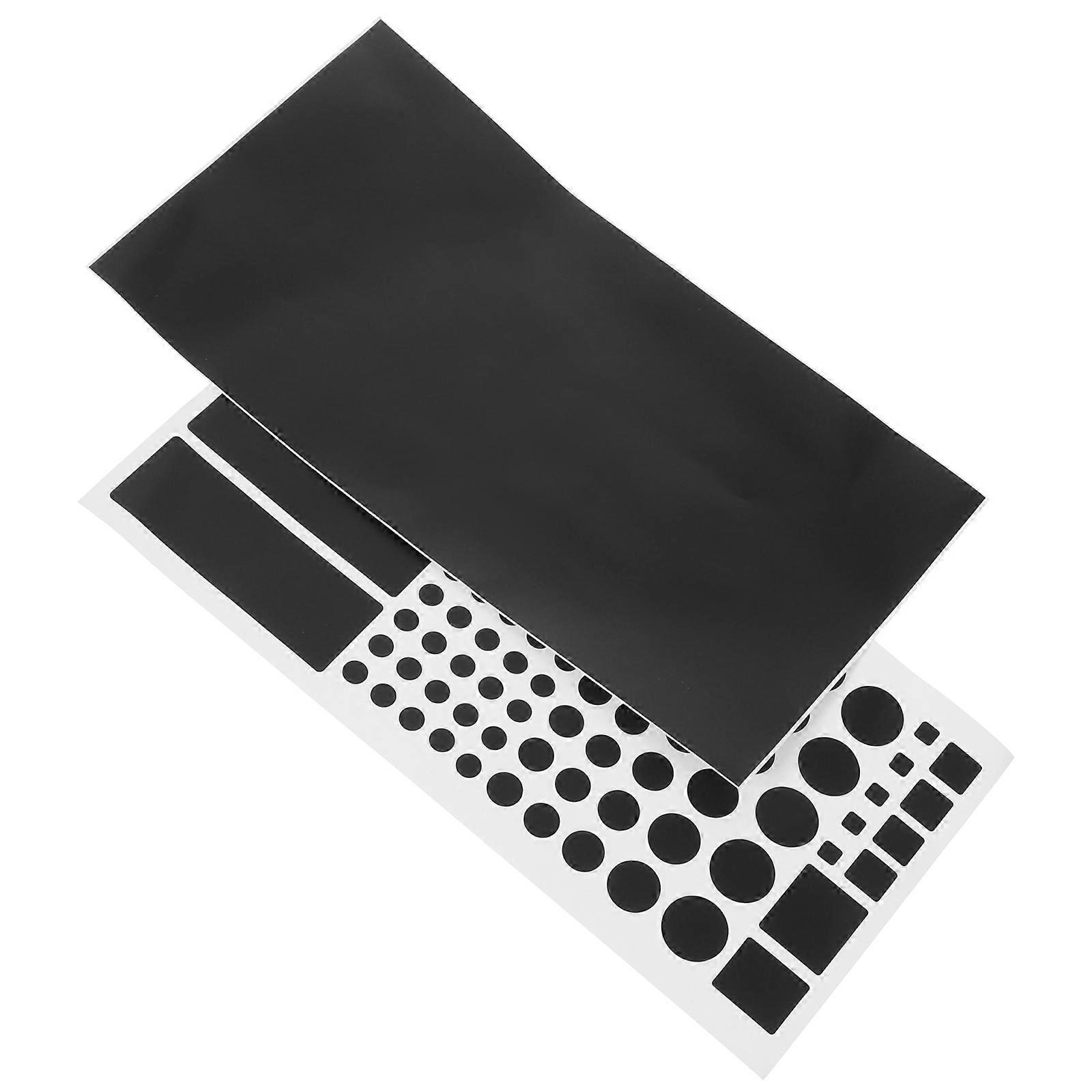 Blackout Stickers PVC Sheets for Light Blocking 6 Sheets Set