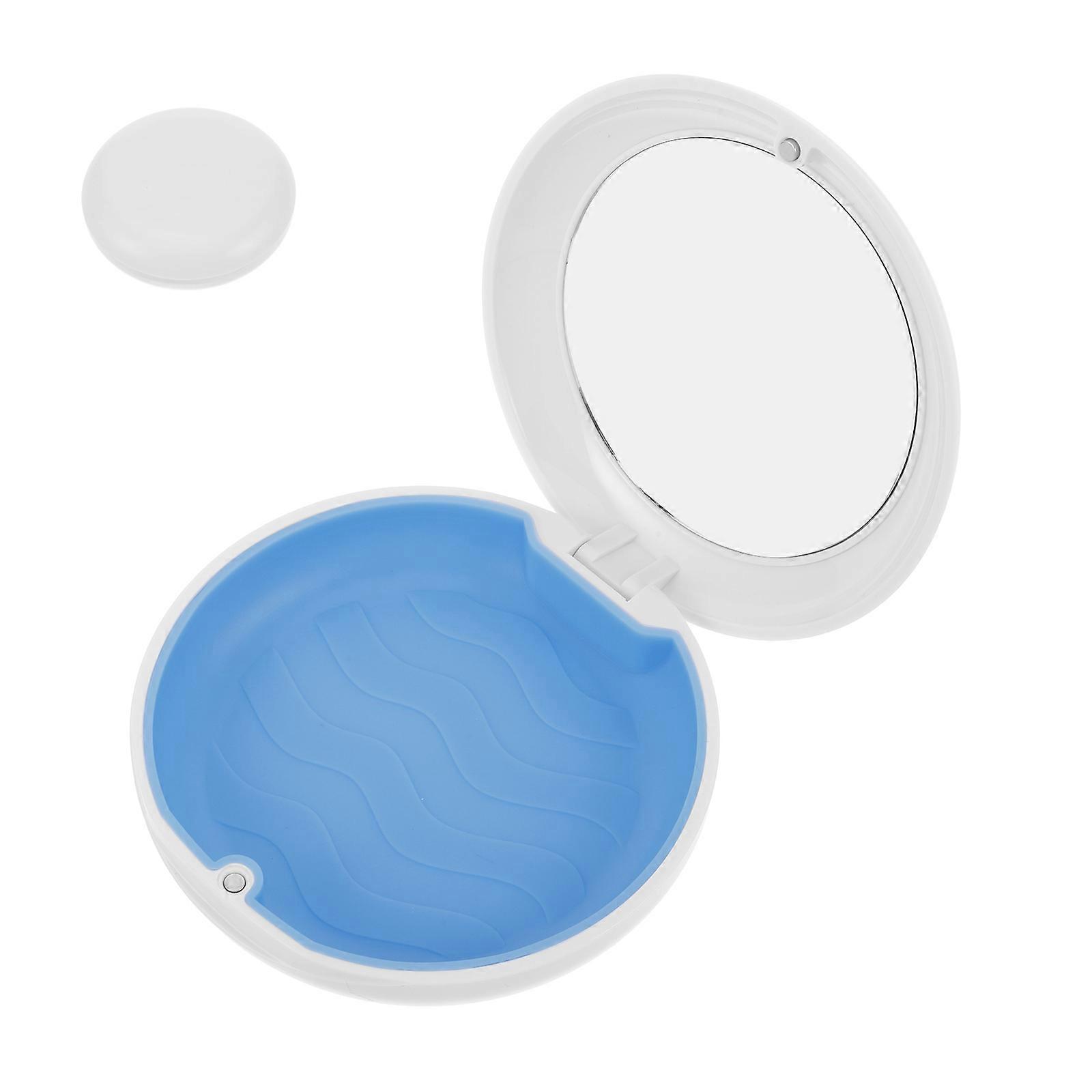 Cute Retainer Container Case Square Multifunctional Design For Travel 1Pcs