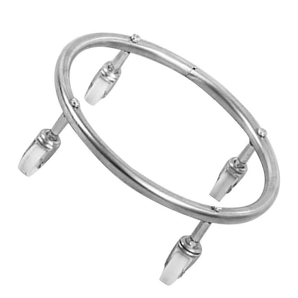 Gas Tank Base for Holding Movable Tank with Casters