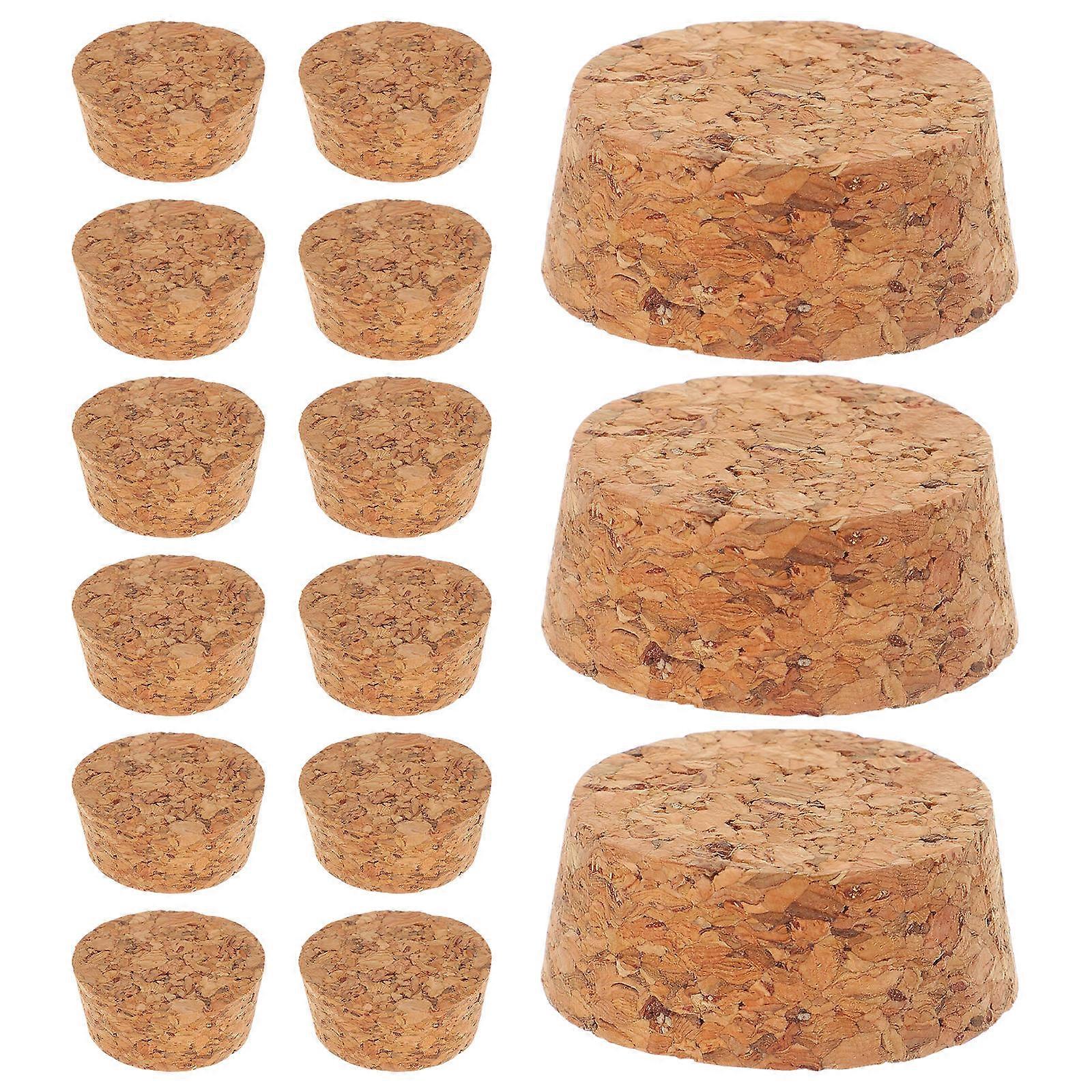 Soft Wood Plugs Stoppers for Leakproof 20Pcs Set