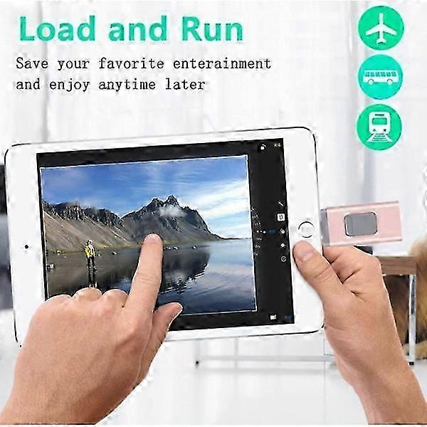 High-speed mobile flash drive, advertising computer system vehicle-mounted USB flash drive (golden, USB2.0 64G),