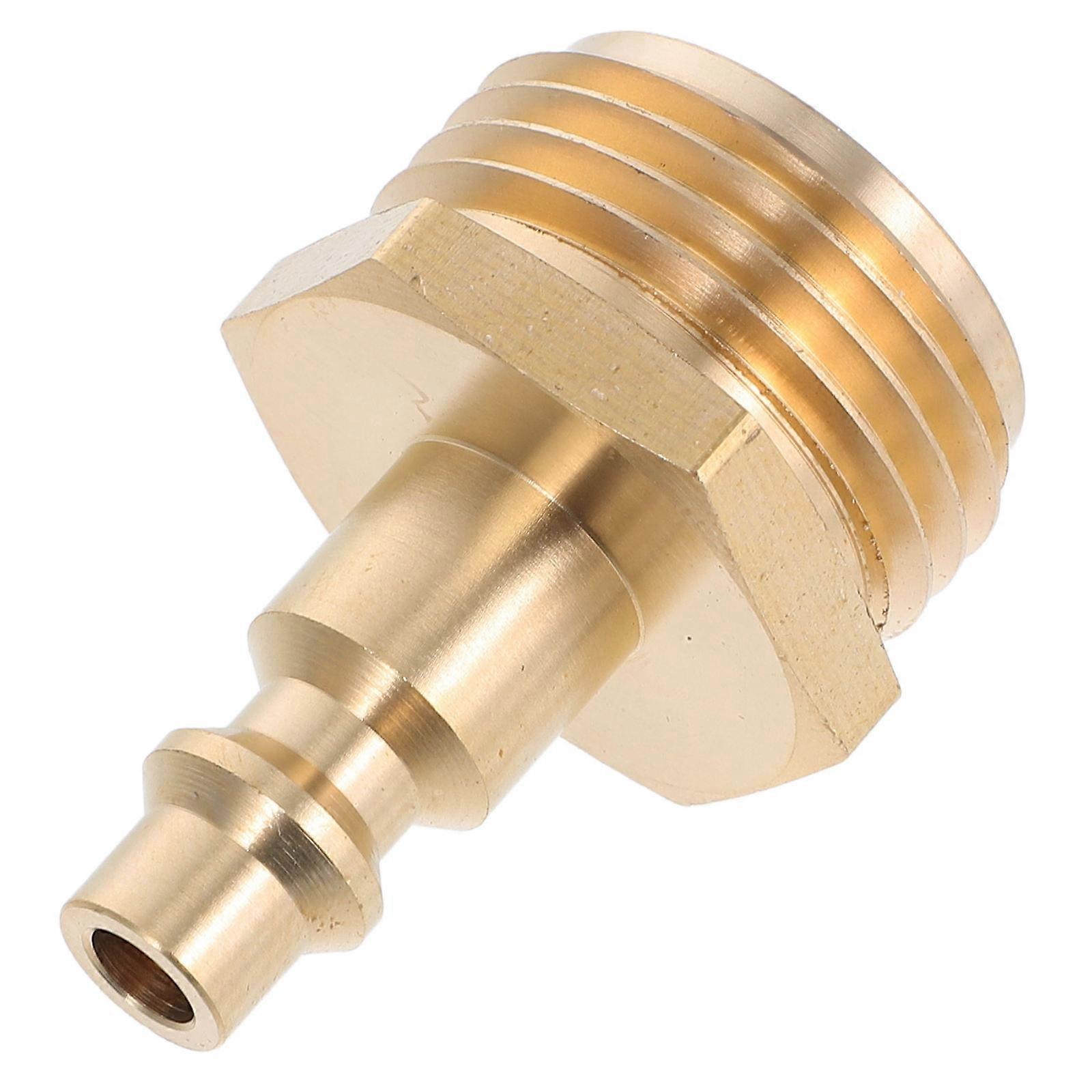 Blowout Plug Air Compressor Adapter for Rv Sprinkler Systems