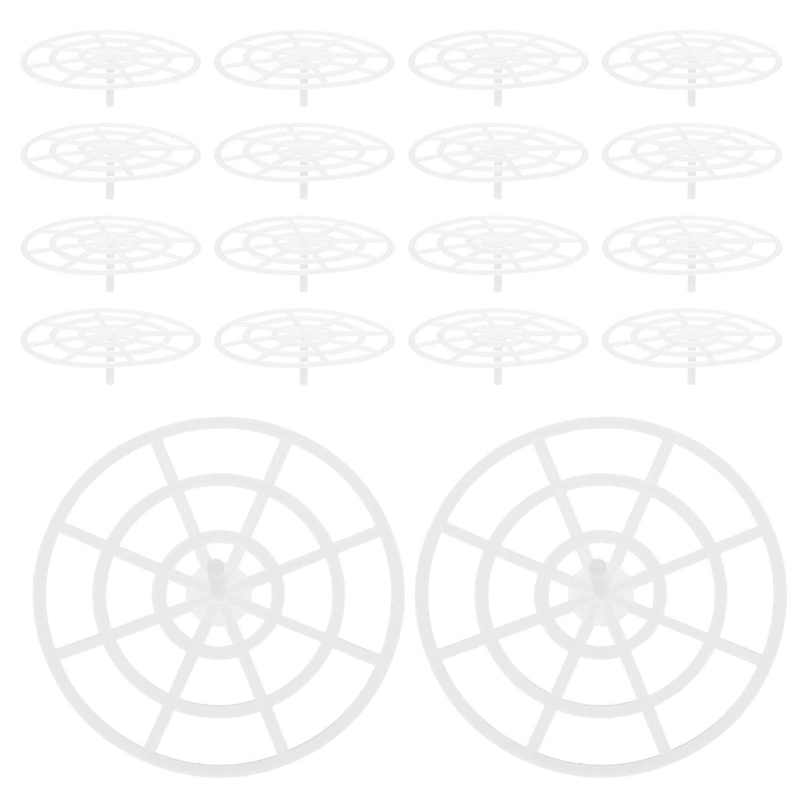 Mesh Presser for Jars Plastic Fermentation Press with 20Pcs Plates