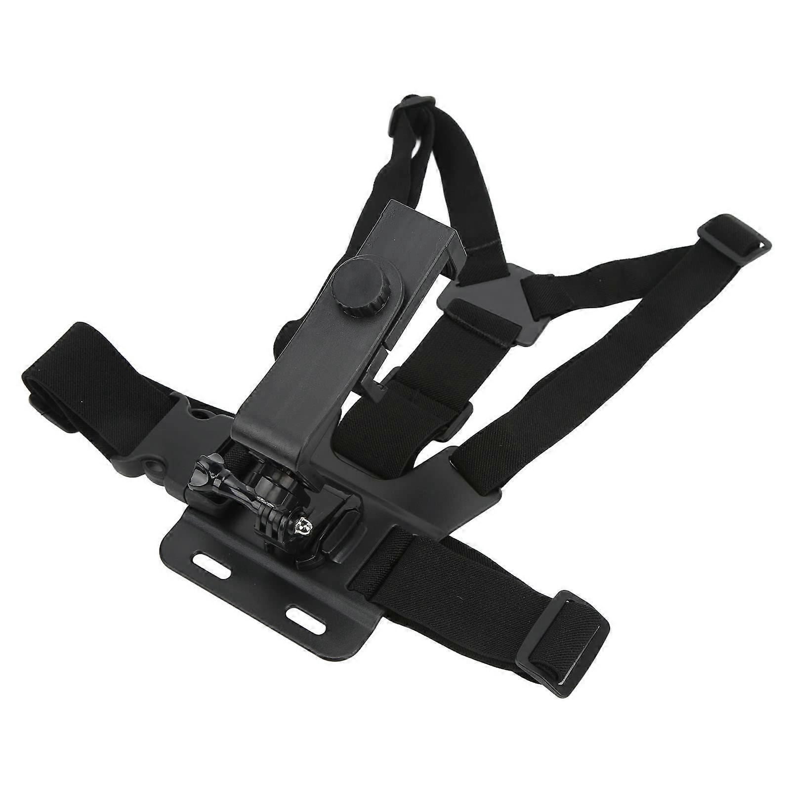 Adjustable Phone Chest Harness Strap for Hands Action Capture Cycling and Live Streaming
