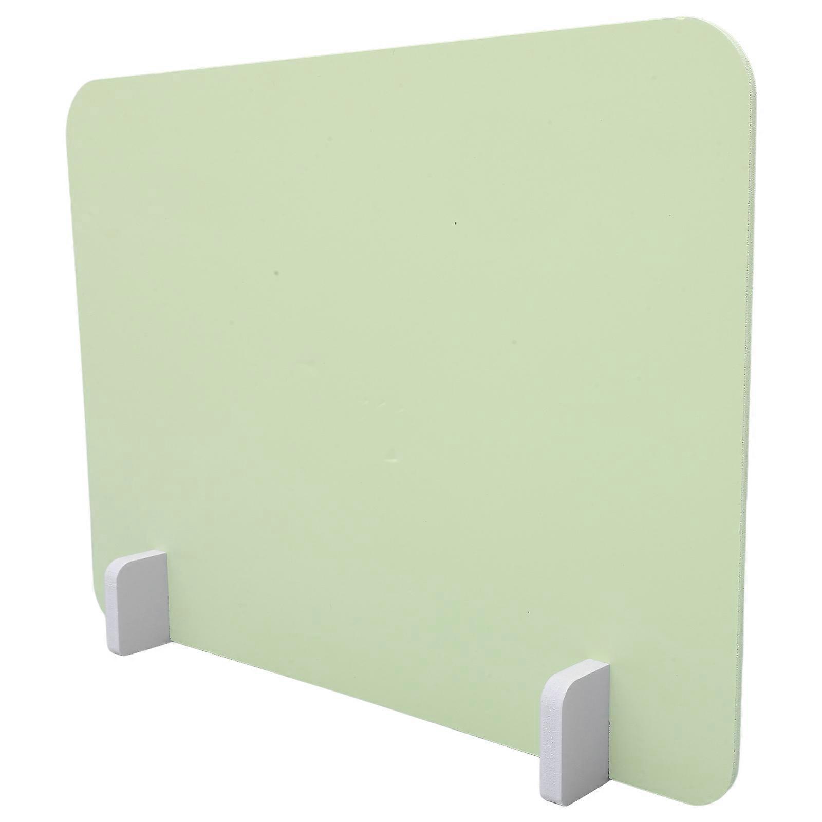 Rectangular Desk Partition Screen Providing Sneezing Protection For Customers Students In School Or Dining Areas Light Green Sets