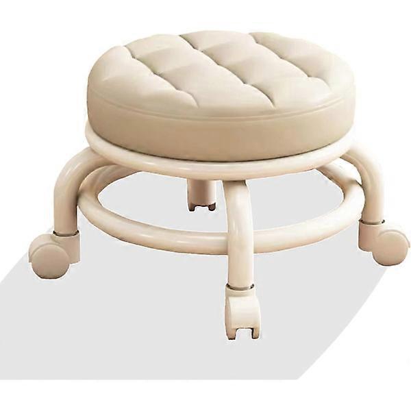 Low Rolling Pallet with 360° Universal Wheels Beige