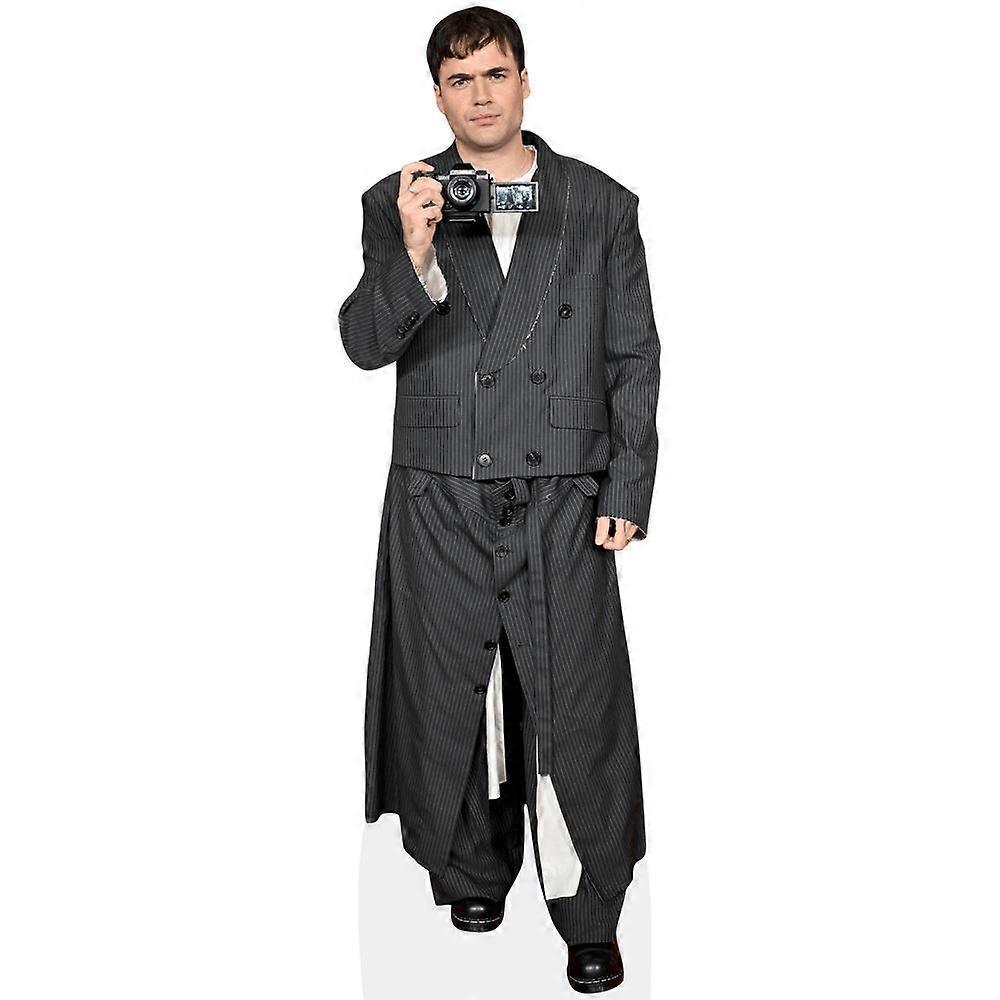 Jamie Flatters (Camera) Cardboard Cutout (lifesize OR mini size). Standee. Stand Up.