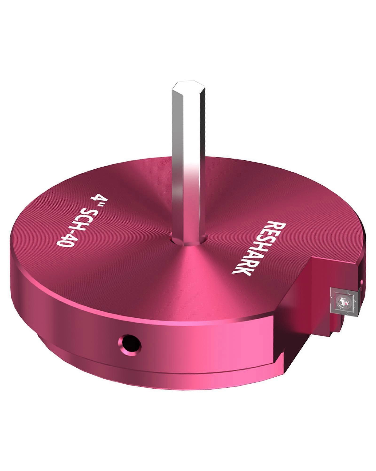 4 Inch PVC Pipe Reamer and Fitting Saver Tool for Schedule 40, Fits Standard 1/2 Inch Drill