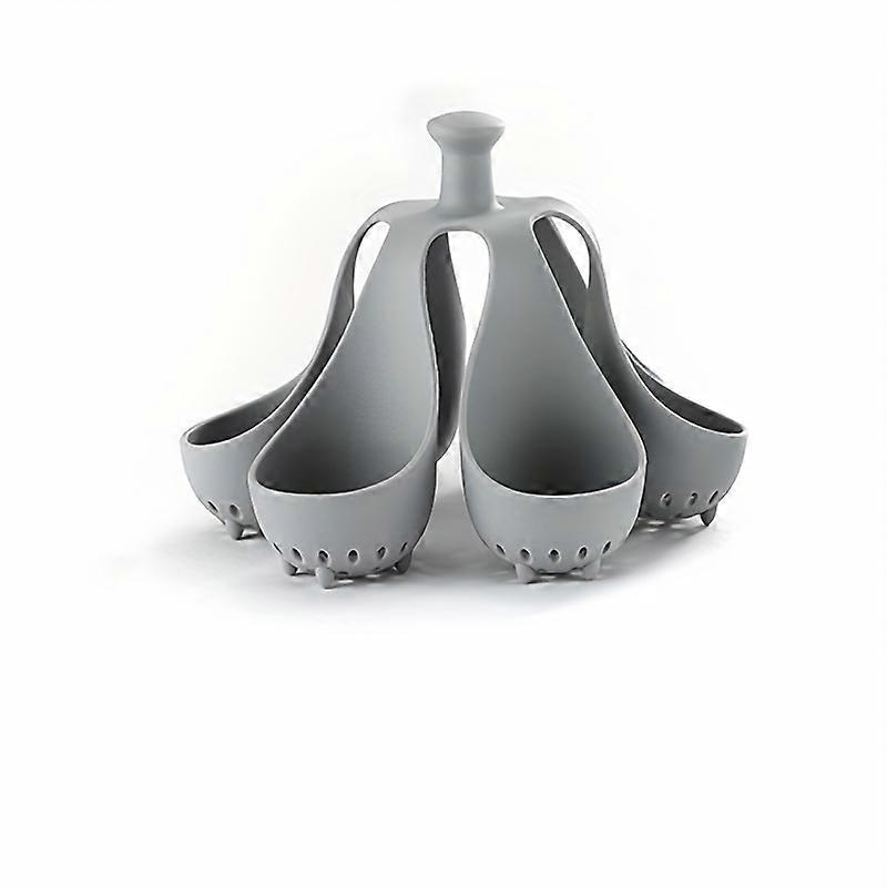 Porte-?ufs 4/6, cuiseur �� ?ufs en silicone r��sistant aux hautes temp��ratures pour la cuisine domestique �C Id��al pour la cuisson des ?ufs �� l