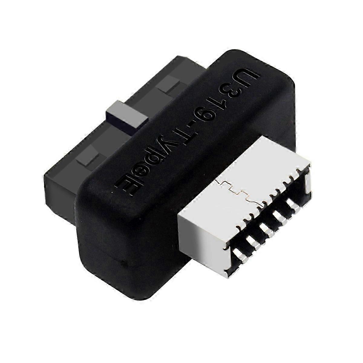 USB Front Panel Adapter USB3.0 19PIN/20Pin To Type-E Female Adapter