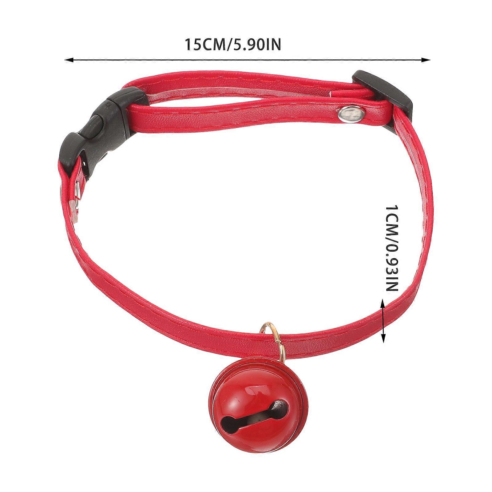 Adjustable Pet Collar with Bell for Cat Kitty