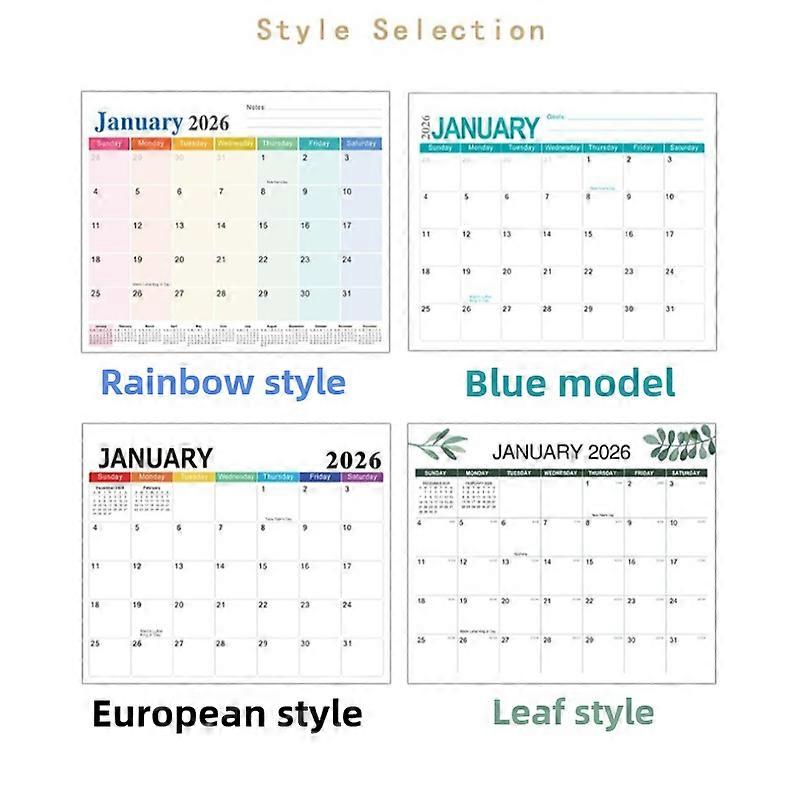 2026 Magnetic Tearable Fridge Magnet Calendar 18 Months January 2026 To ...