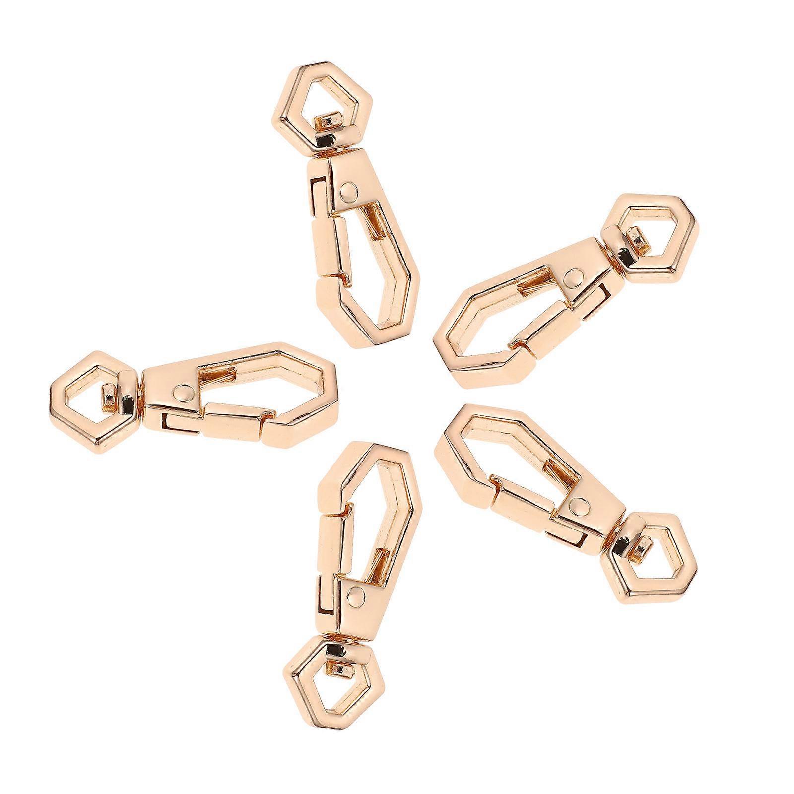 Small Hook Buckle Bag Buckle for 10Pcs Replacement Bag Shoulder Strap Buckles